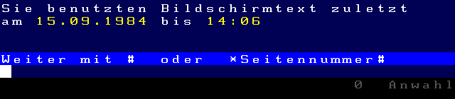 Logo Bildschirmtext (1983)