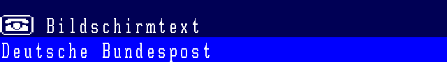 Logo Bildschirmtext (1983)