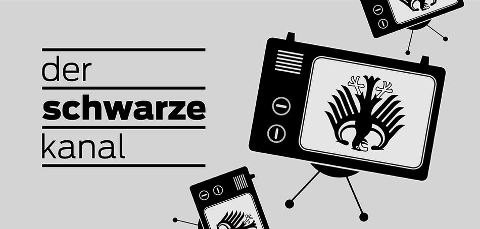 Junge Welt: Der Schwarze Kanal Logo